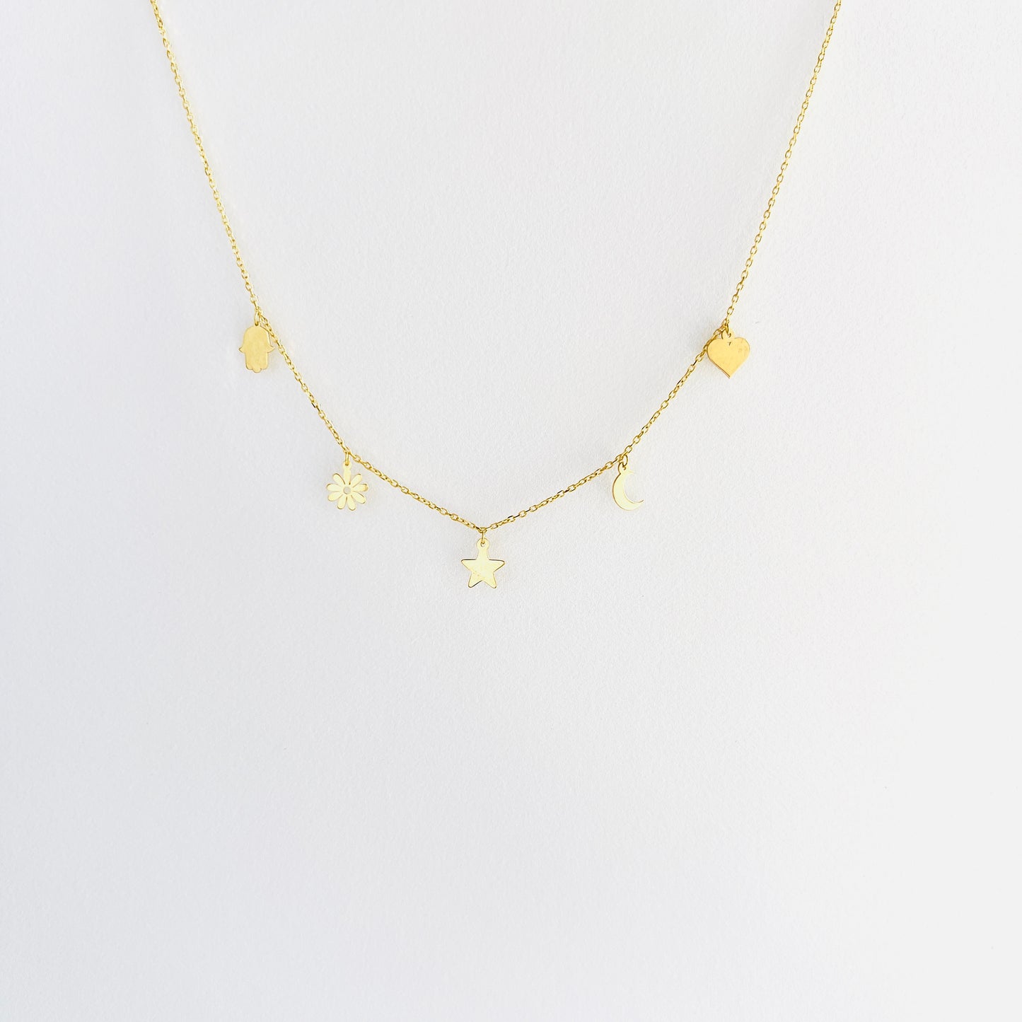 Lina Necklace - 18k gold