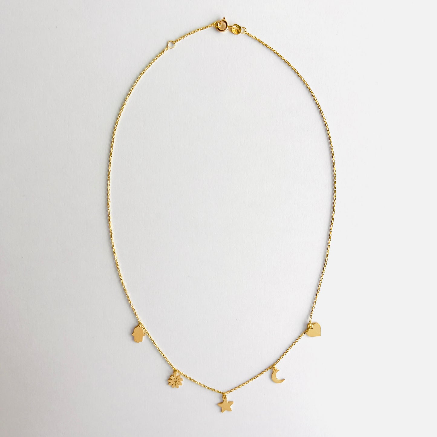 Lina Necklace - 18k gold