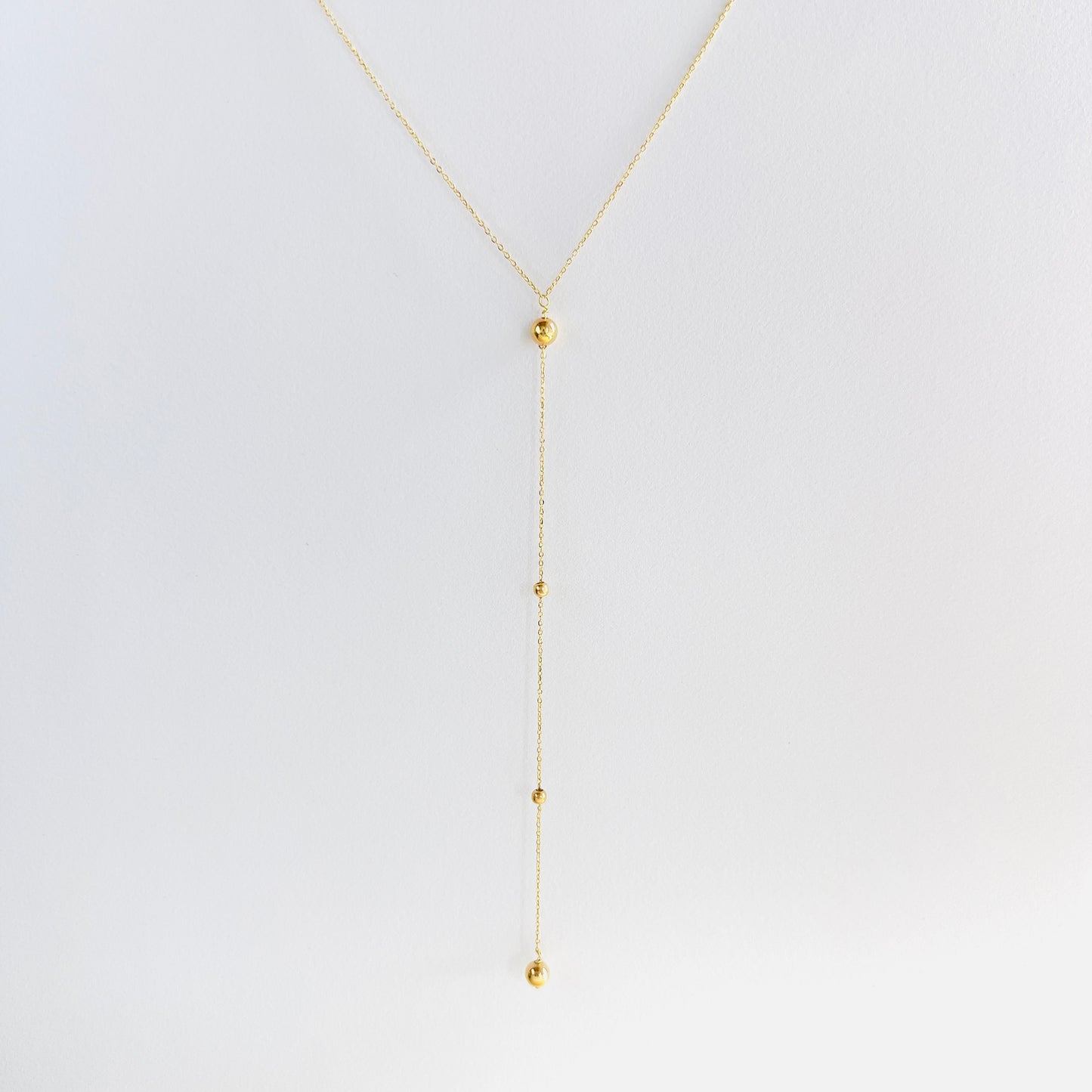 18k yellow gold Malika Necklace