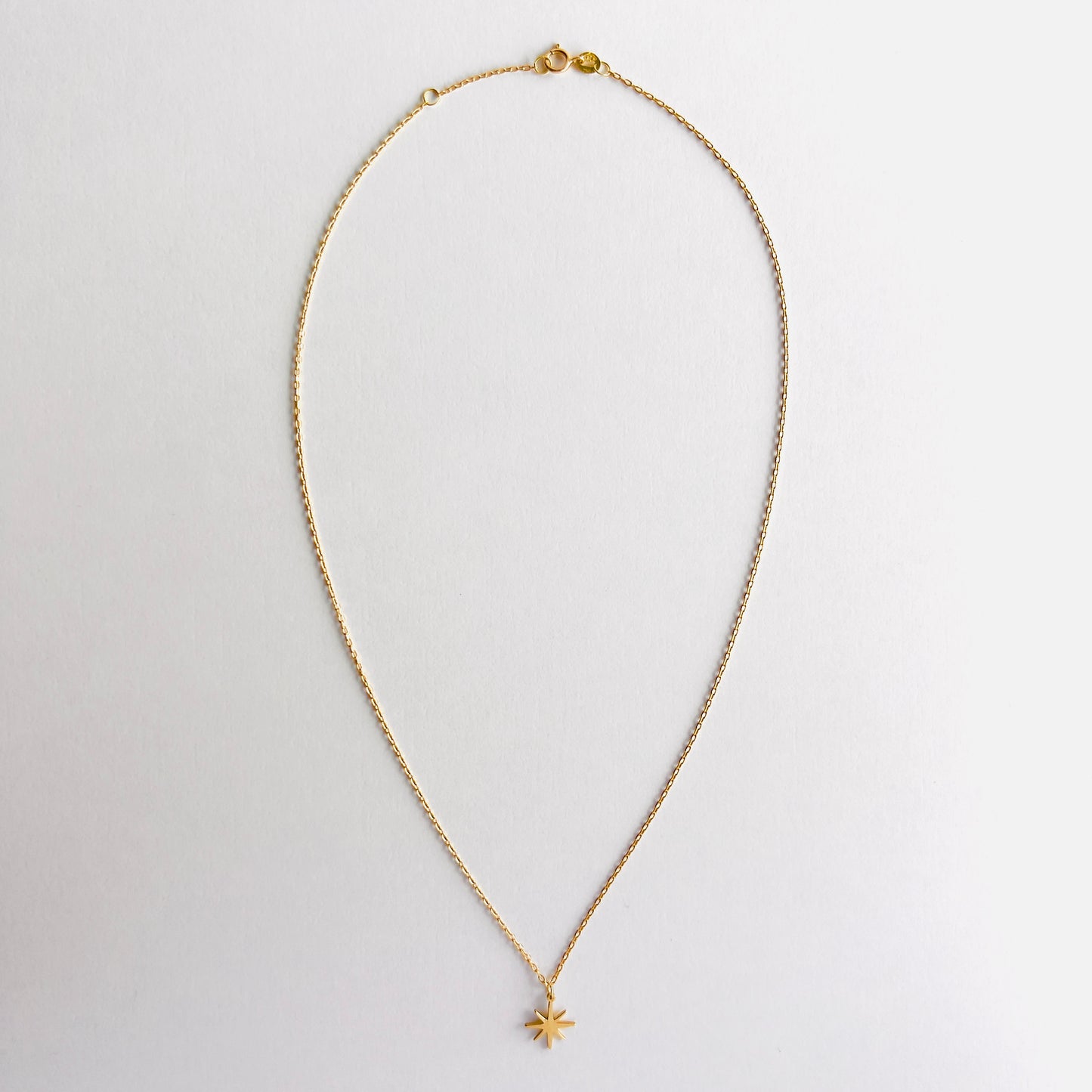 cable chain style 18k gold necklace for women