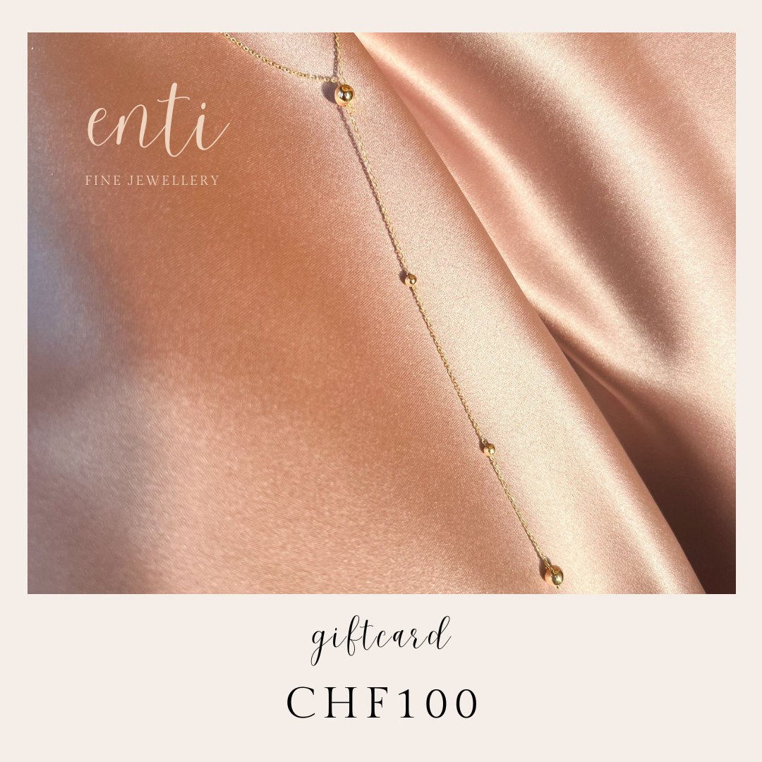 enti jewellery Geschenkkarte