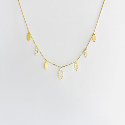 Fairouz Necklace - 18k gold