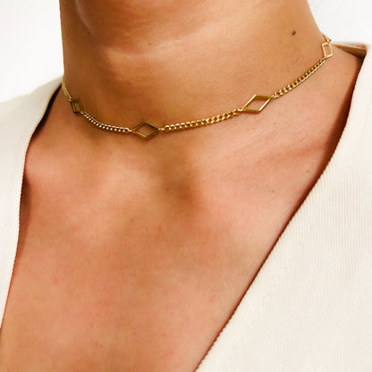 Leila Necklace - 18k gold