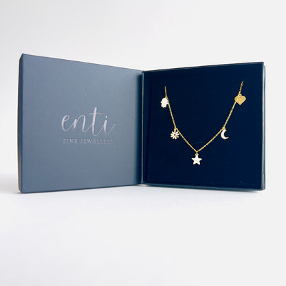 Lina Necklace - 18k gold