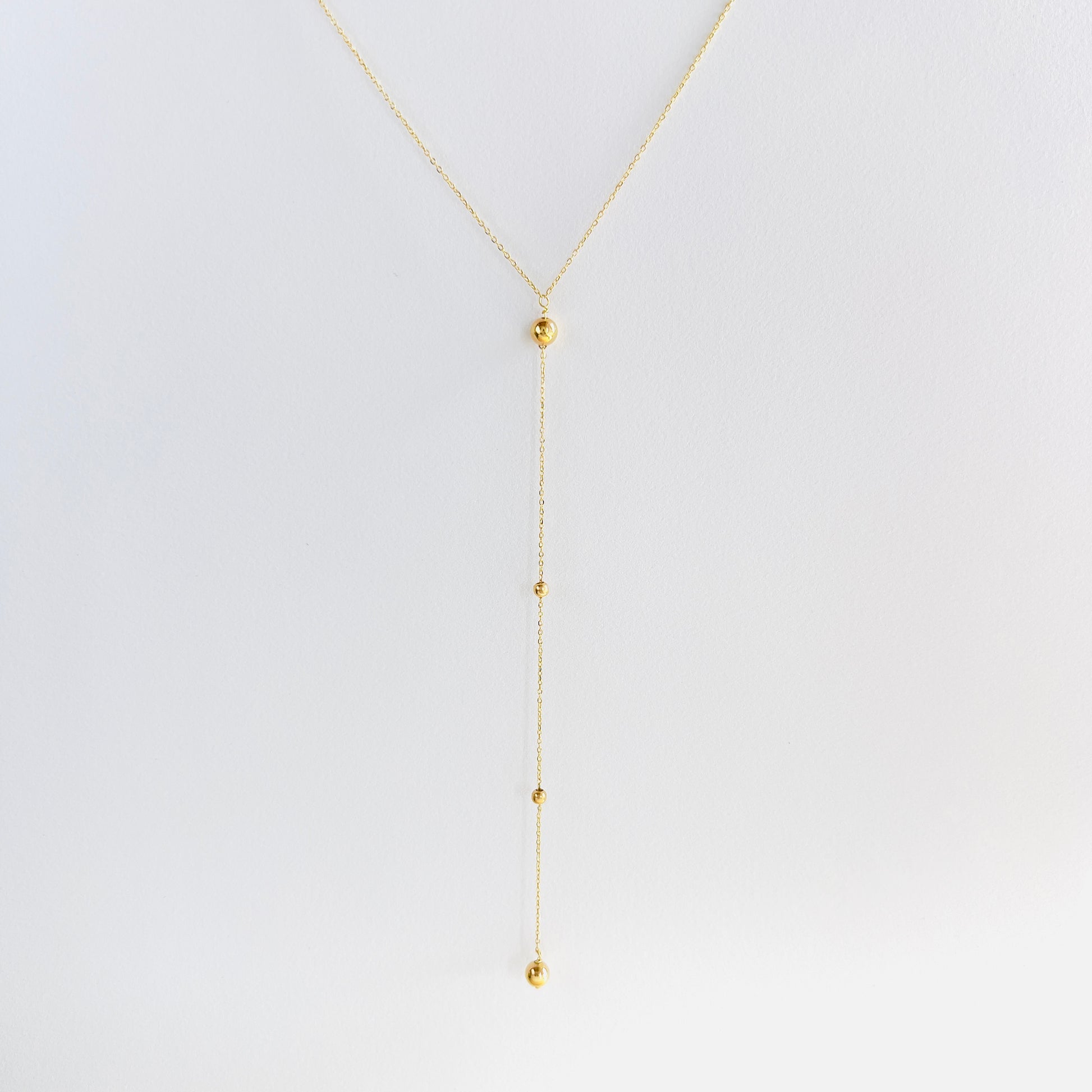 18k yellow gold Malika Necklace