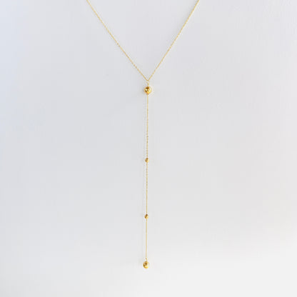 18k yellow gold Malika Necklace