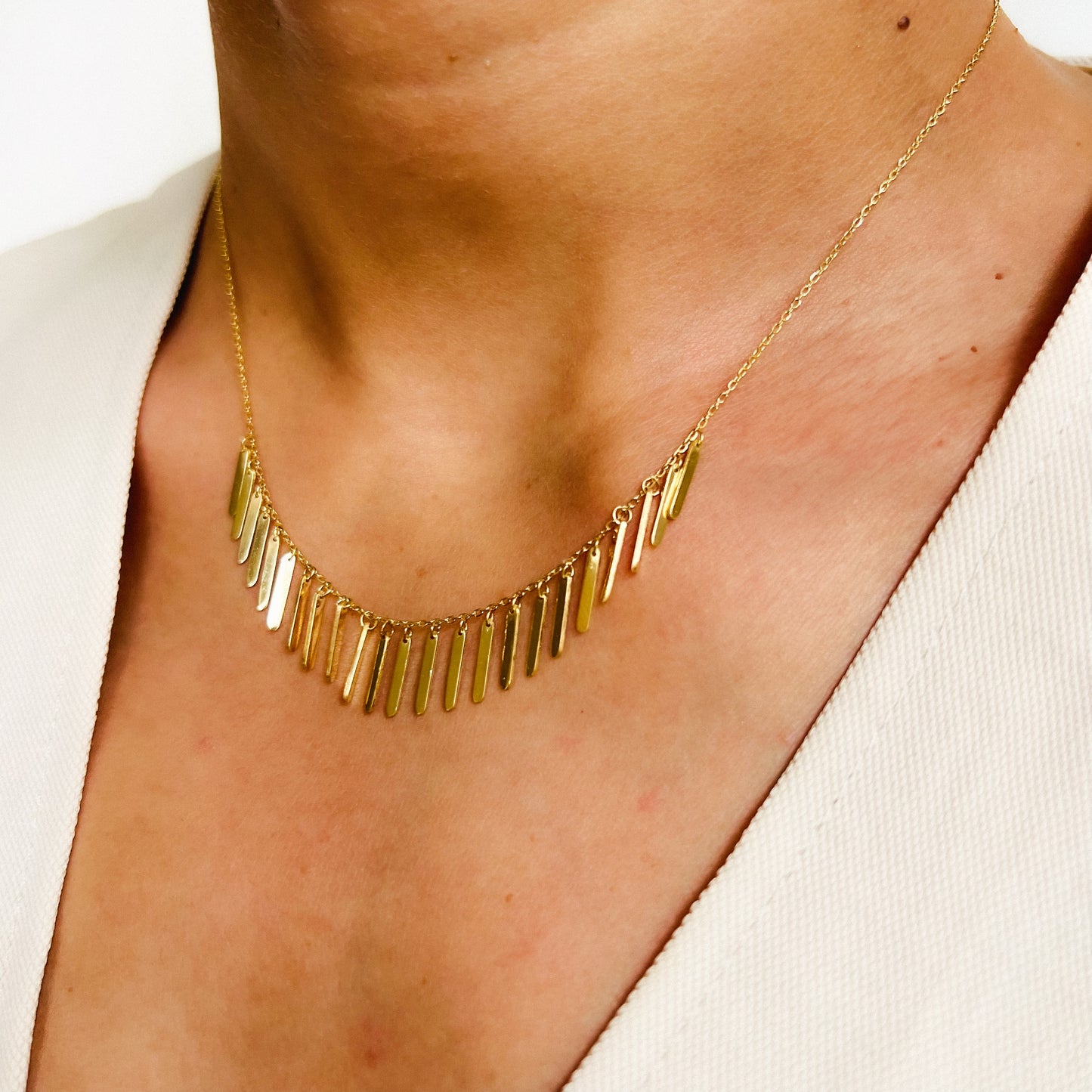 Samira Necklace - 18k gold