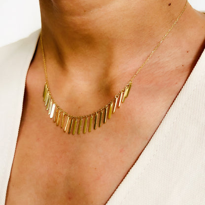 Samira Necklace - 18k gold